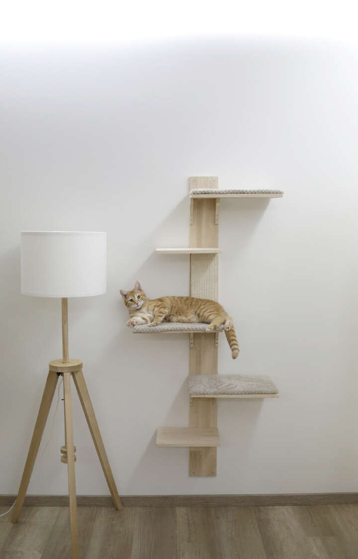 KERBL Wandkratzbaum "Timber"